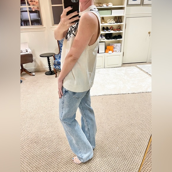 ATM Anthony Thomas Melillo Fair Isle Wool Sweater Vest - Picture 2 of 9